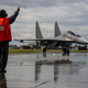 Illustration for article titled Photos: India's Su-30MKI Flankers Sparred With Royal Air Force Typhoons